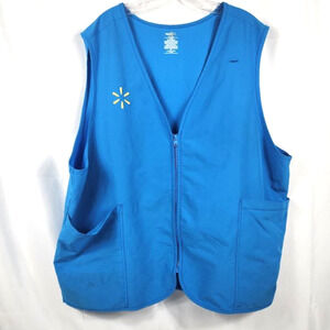 Wal-Mart 3XL Zip Vest Uniform Employee Associate Work